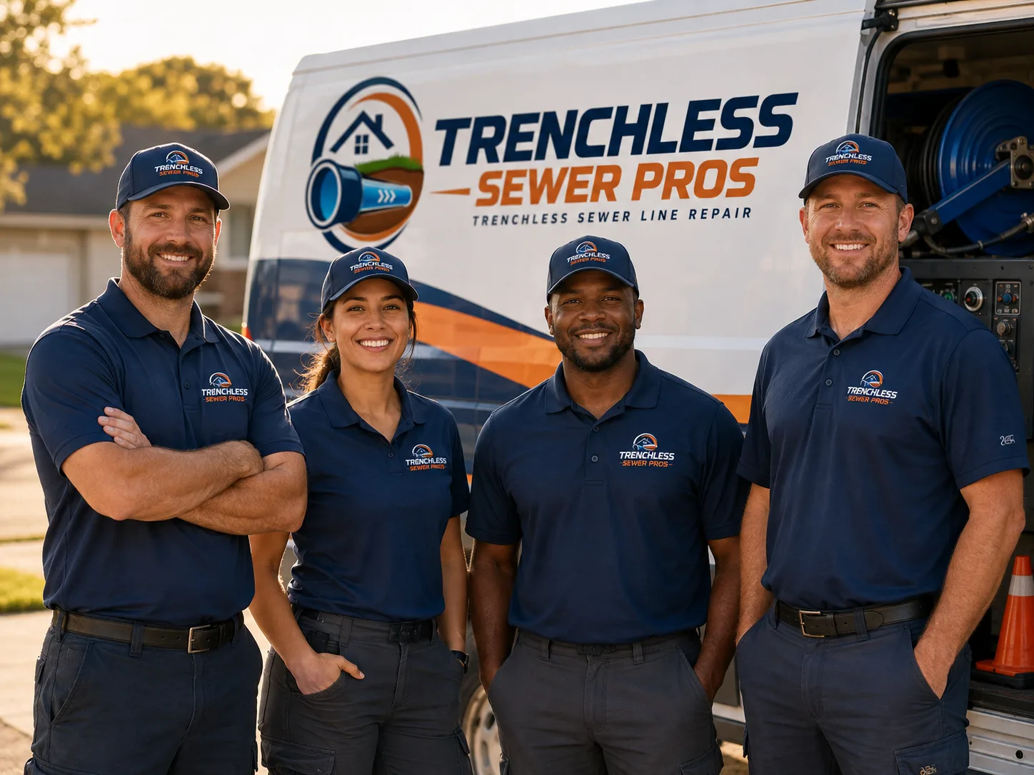 Trenchless Sewer Repair company in Rice, TX
